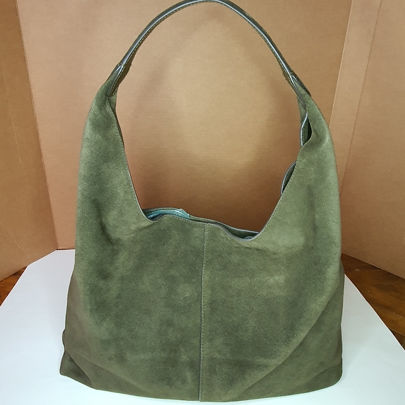 Madewell Handbags - Madewell Mylie Large Suede Shoulder Bag - NWT + FREE GIFT